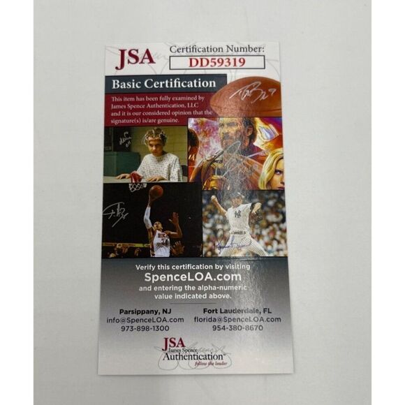 Bobby Allison Signed Program Vintage Warner W Hodgdon 400 JSA COA - Picture 7 of 7